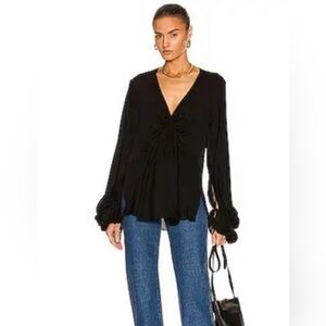 Khaite silk Mari top